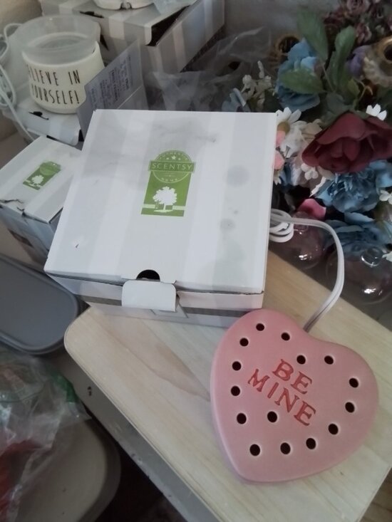 Scentsy Other - NIB Scentsy Be Mine Heart Electric candle warmer
